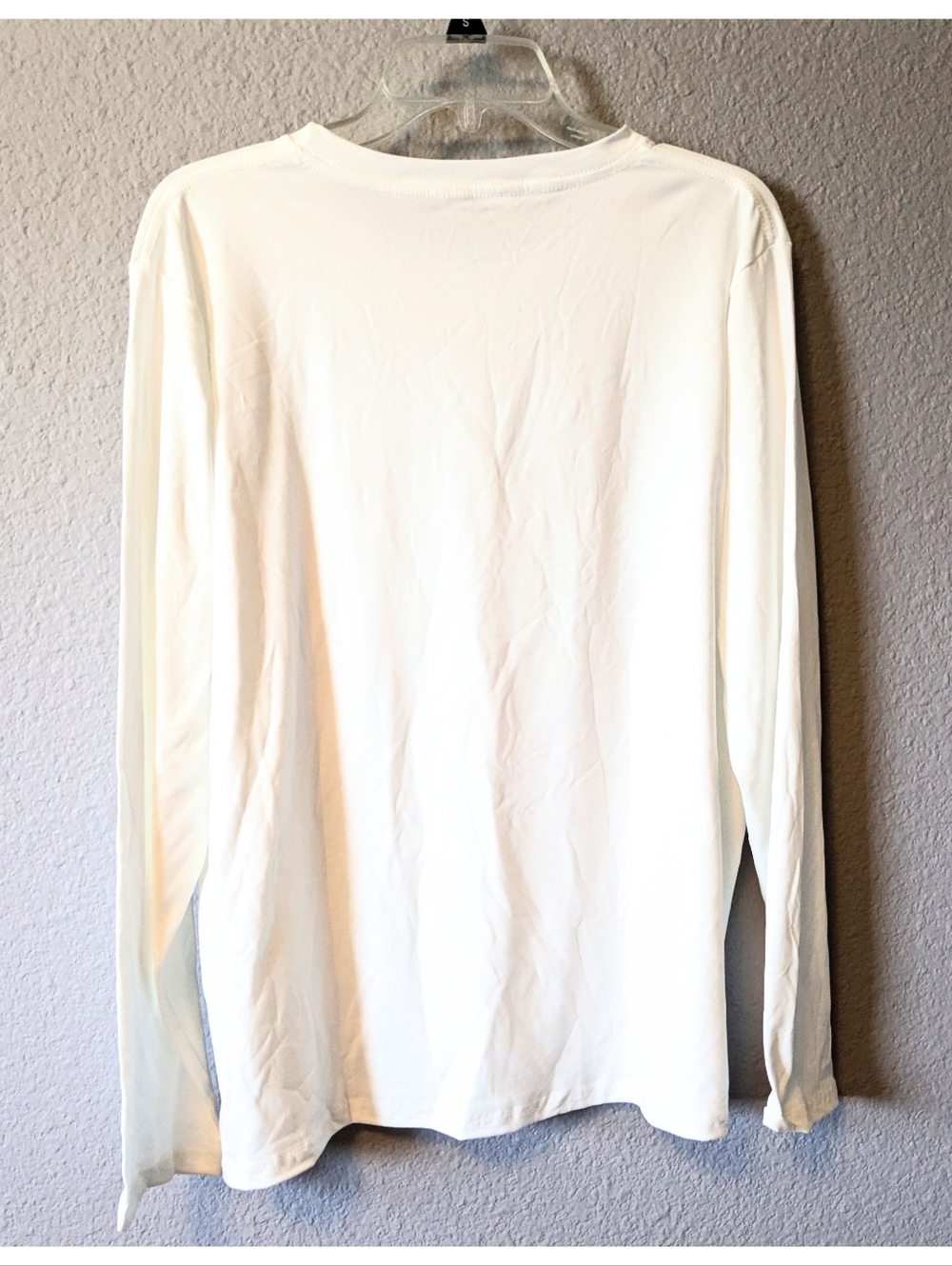 New Bonjour Paris Floral Bicycle White Graphic Long-Sleeve Top Sz.XXL - Picture 3 of 5